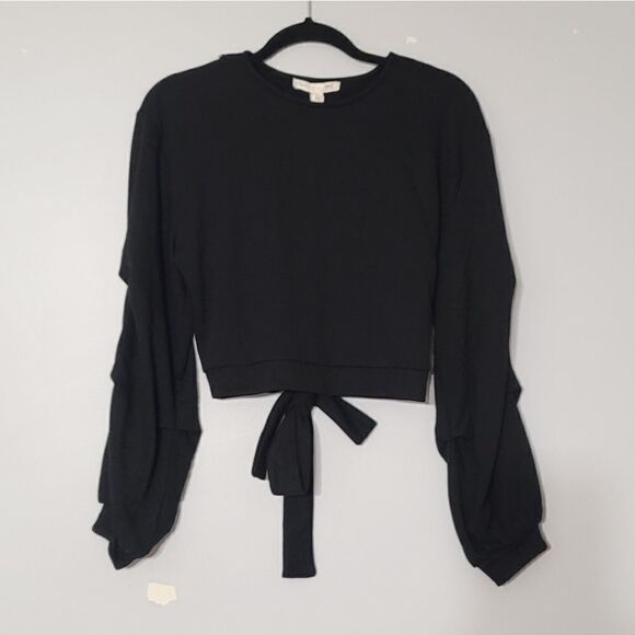 Culpos x INC culposII cutout-back  sweatshirt black size xsmall - Picture 6 of 12